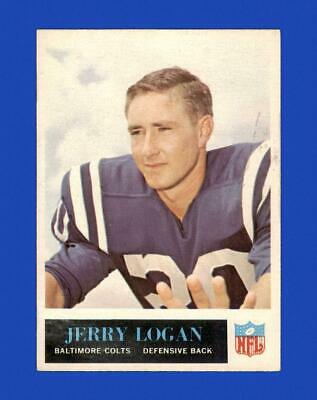 Jerry Logan #5 Football Cards 1965 Philadelphia