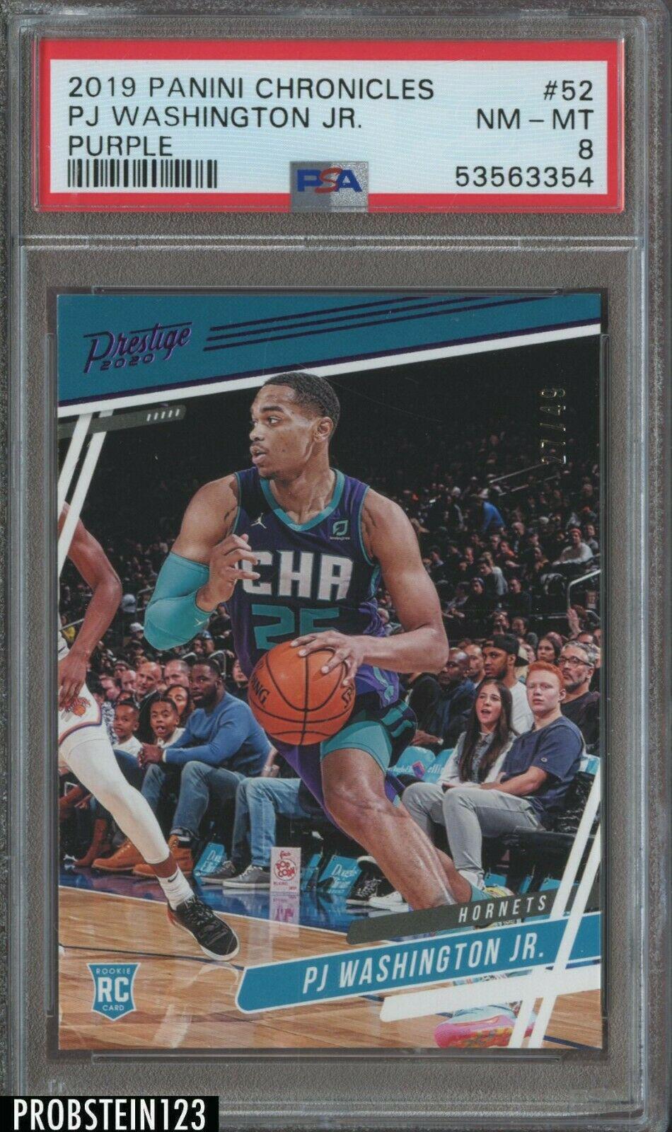 PJ Washington Jr #52 2019-20 Panini Chronicles Basketball