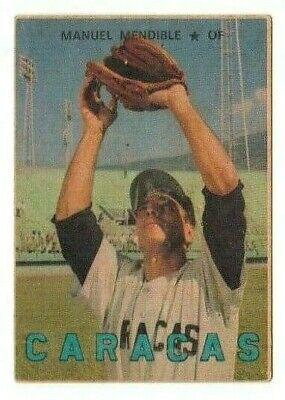 Manuel Mendible #20 Baseball Cards 1967 Venezuela Topps