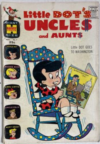 Little Dot's Uncles and Aunts #7 (1963) Comic Books Little Dot's Uncles and Aunts