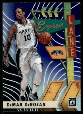 DeMar DeRozan #5 Basketball Cards 2019 Panini Donruss Optic Express Lane