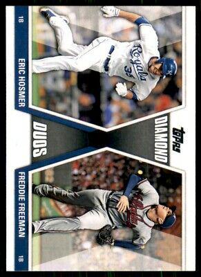 Eric Hosmer / Freddie Freeman #DD-25 Baseball Cards 2011 Topps Update Diamond Duos