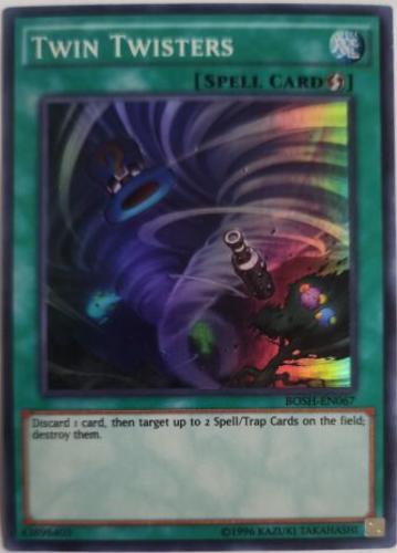 Twin Twisters BOSH-EN067 YuGiOh Breakers of Shadow