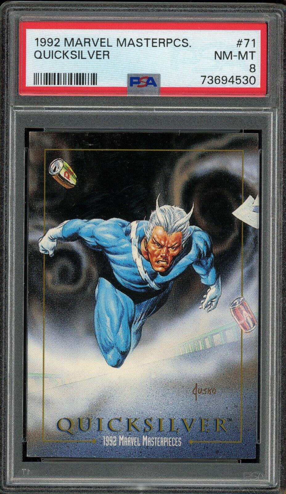 Quicksilver #71 Marvel 1992 Masterpieces