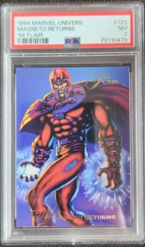 Magneto Returns #120 Marvel 1994 Flair