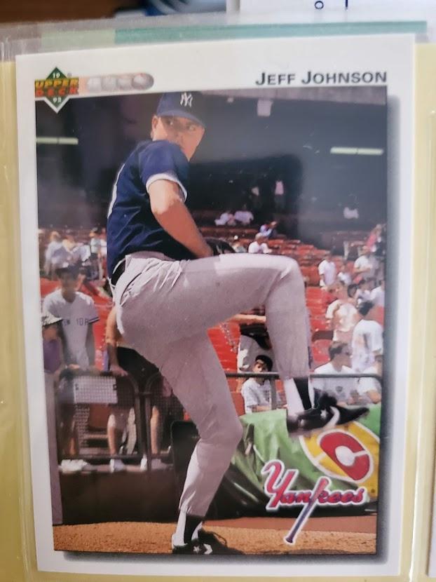 Jeff Johnson #626 Baseball Cards 1992 Upper Deck
