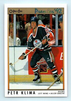 Petr Klima #61 Hockey Cards 1991 O-Pee-Chee Premier