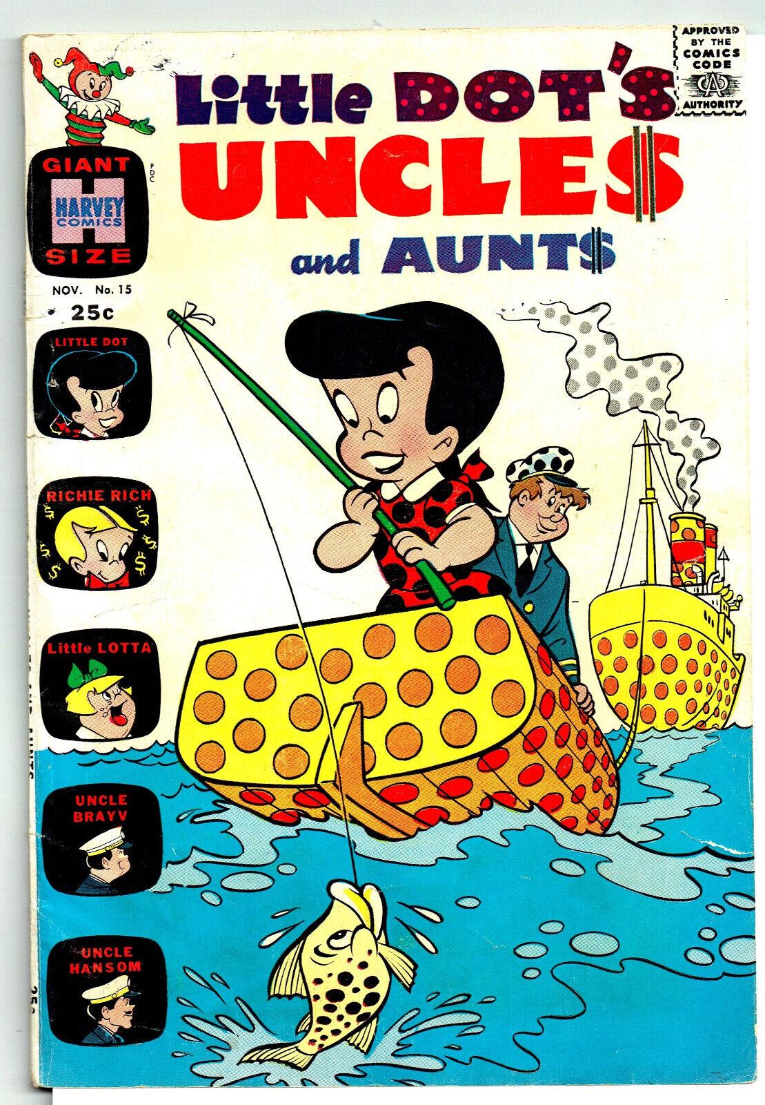 Little Dot's Uncles and Aunts #15 (1965) Comic Books Little Dot's Uncles and Aunts