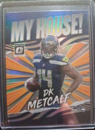 DK Metcalf #MH-18 Football Cards 2021 Panini Donruss Optic My House