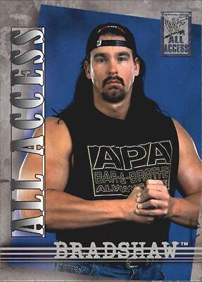 Bradshaw #17 Wrestling Cards 2002 Fleer WWF All Access