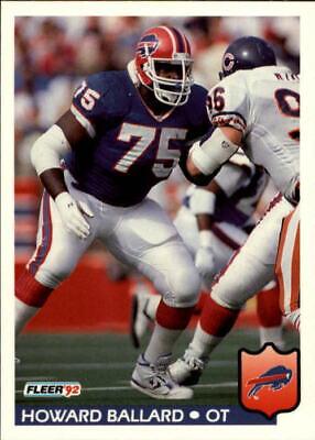 Howard Ballard #18 Football Cards 1992 Fleer