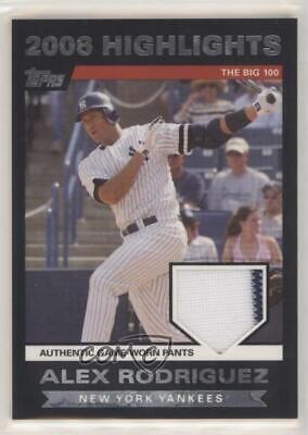 Alex Rodriguez #HRAER Baseball Cards 2007 Topps Highlights Relics