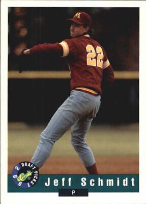 Jeff Schmidt #21 Baseball Cards 1992 Classic Draft Picks