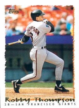 Robby Thompson #556 Baseball Cards 1995 Topps