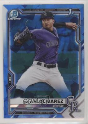 Helcris Olivarez #BCP-154 Baseball Cards 2021 Bowman Chrome Sapphire Prospects
