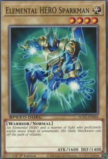 Elemental HERO Sparkman SGX1-ENA04