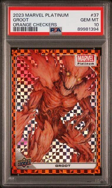 2024 Groot [Orange Checkers] #37