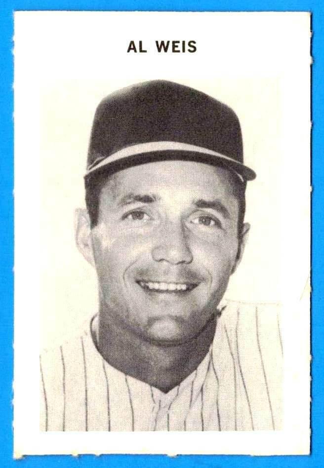 Al Weis Baseball Cards 1972 Milton Bradley