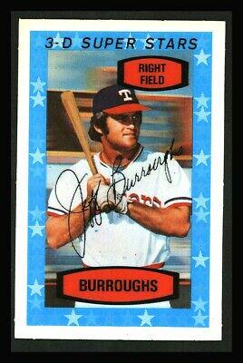 Jeff Burroughs #8 Baseball Cards 1975 Kellogg's