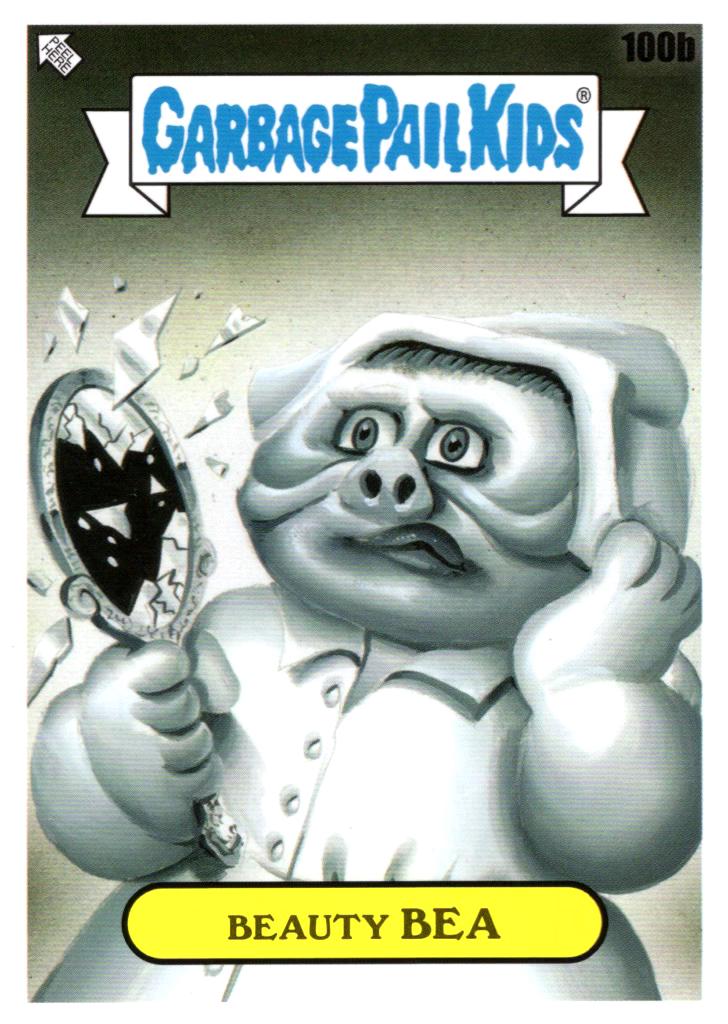 Beauty Bea #100b Garbage Pail Kids Intergoolactic Mayhem