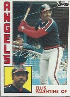 Ellis Valentine #236 Baseball Cards 1984 Topps