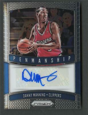 Danny Manning #PM-DMG Basketball Cards 2019 Panini Prizm Penmanship