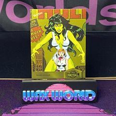 She-Hulk [Gold] #177 Marvel 2022 Metal Universe Spider-Man Prices