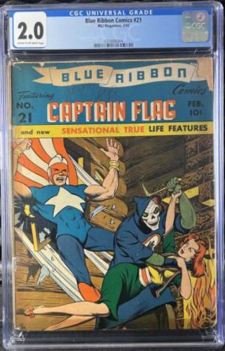 Blue Ribbon Comics #21 (1942) Comic Books Blue Ribbon Comics