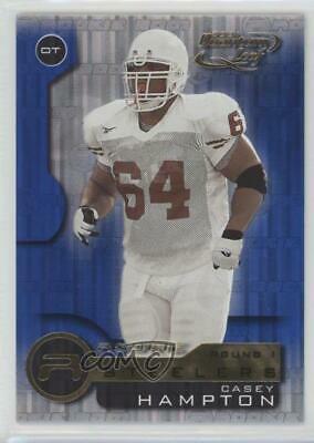 Casey Hampton #230 Football Cards 2001 Quantum Leaf