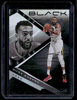 Rudy Gobert #42 Basketball Cards 2021 Panini Black