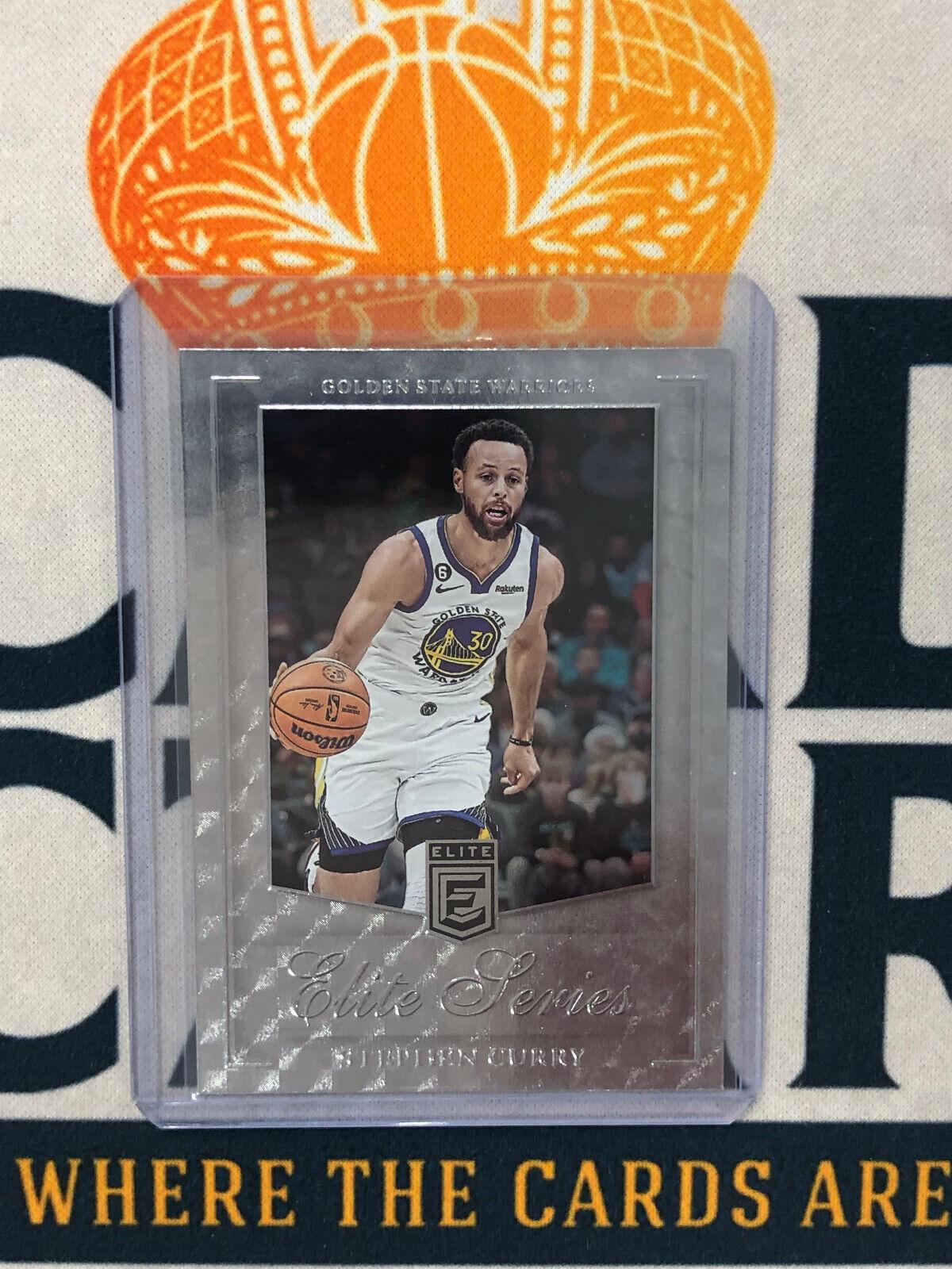 Stephen Curry #4 Basketball Cards 2023 Donruss Elite Series