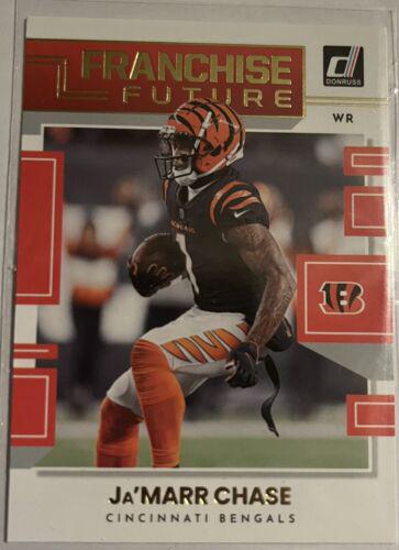 Ja'Marr Chase #FF-JC Football Cards 2022 Panini Donruss Franchise Future