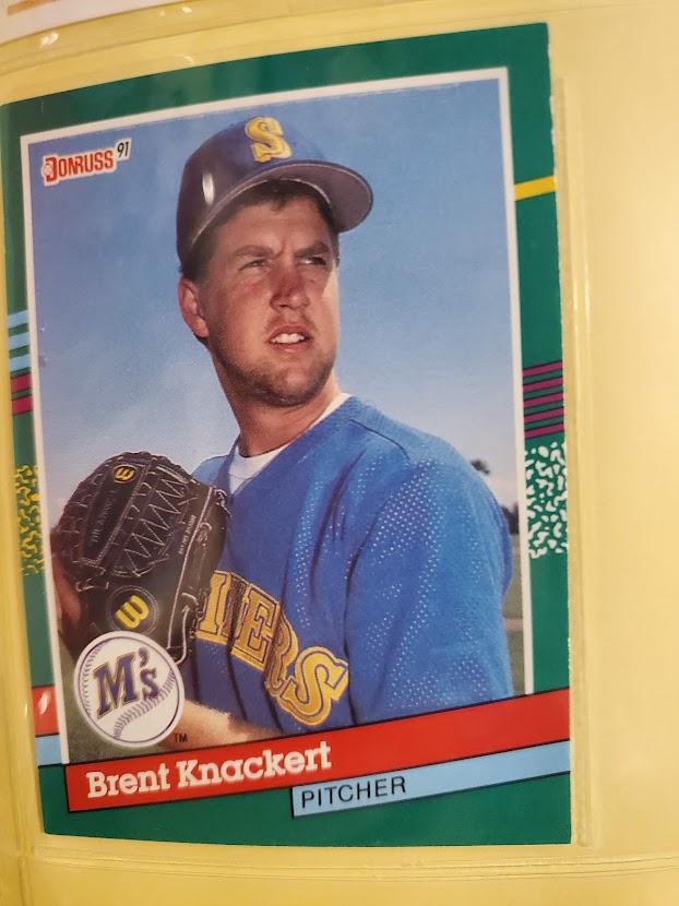Brent Knackert #662 Baseball Cards 1991 Donruss