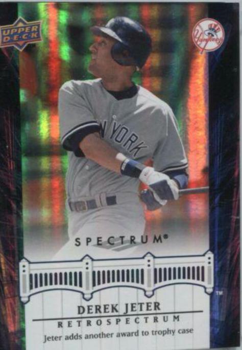 Derek Jeter #DJ94 2008 Upper Deck Spectrum Jeter Retrospectrum Baseball