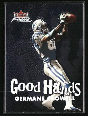 Germane Crowell #2 Football Cards 2000 Fleer Focus