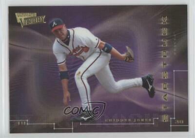 Chipper Jones #S6 Baseball Cards 2000 Ultimate Victory Starstruck