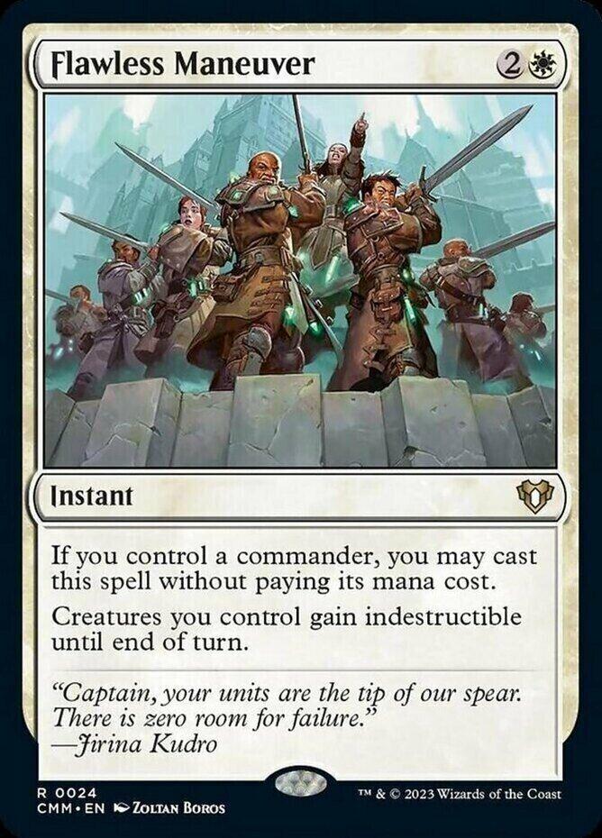 Flawless Maneuver #24 Magic Commander Masters