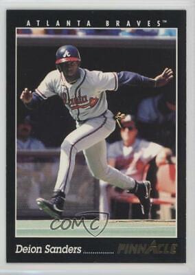 Deion Sanders #4 Baseball Cards 1993 Pinnacle