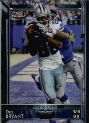 Dez Bryant #16 Football Cards 2015 Topps Chrome Mini