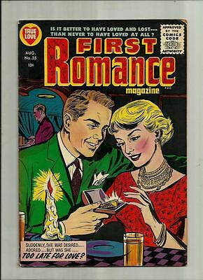 First Romance Magazine #46 (1957) Comic Books First Romance Magazine