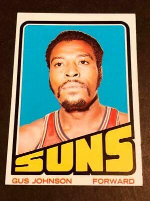 Gus Johnson #6 Basketball Cards 1972 Topps