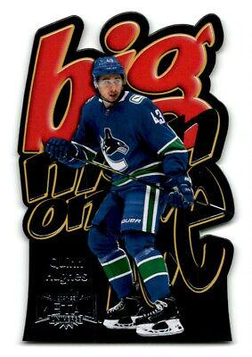 Quinn Hughes #BM-16 Hockey Cards 2021 Skybox Metal Universe Big Man on Ice