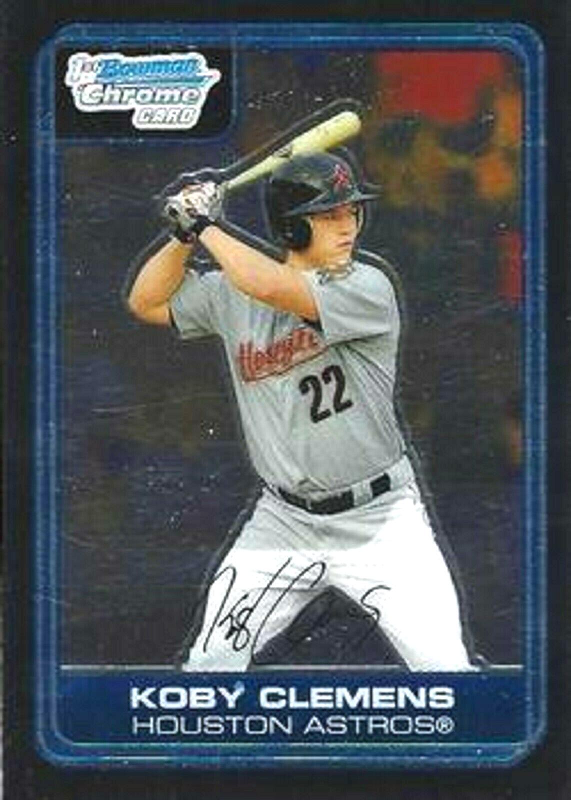 Koby Clemens #BC111 Baseball Cards 2006 Bowman Chrome Prospects