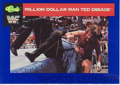 Ted DiBiase #24 Wrestling Cards 1991 Classic WWF