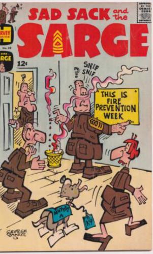 Sad Sack and the Sarge #62 (1967) Comic Books Sad Sack and the Sarge