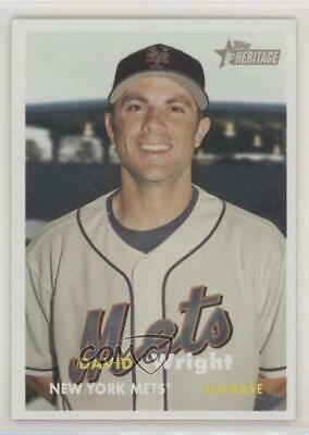 David Wright #37 Baseball Cards 2006 Topps Heritage