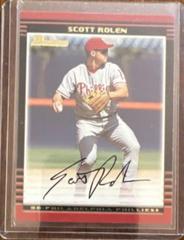 Scott Rolen #96 Baseball Cards 2002 Bowman Prices