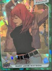 Mary Jane Watson [Green Crackle] #92 Marvel 2023 Upper Deck Platinum Prices