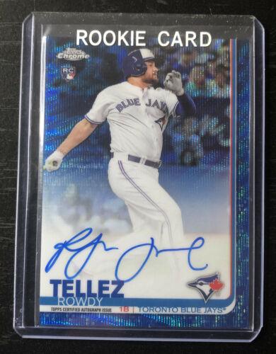 Rowdy Tellez #RA-RT 2019 Topps Chrome Baseball Rookie Autographs