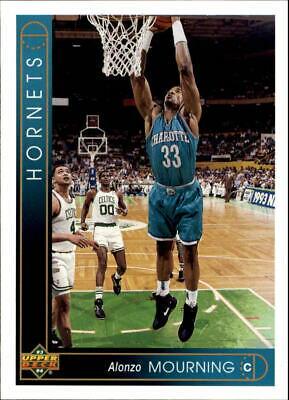 Alonzo Mourning #333 Basketball Cards 1993 Upper Deck